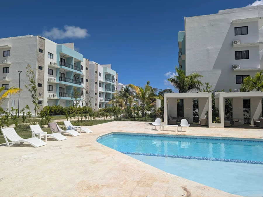 AB110, Apartamento nuevo en alquiler en Epic Residences, Bávaro