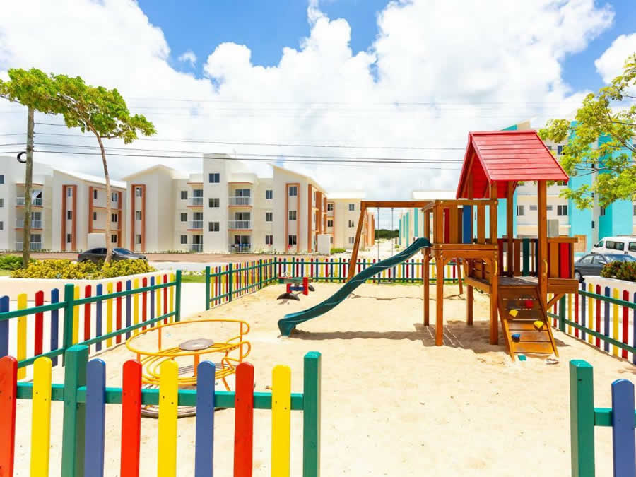 AB147, Apartamento de 2 habitaciones en alquiler en Ciudad Las Cayenas, Bávaro