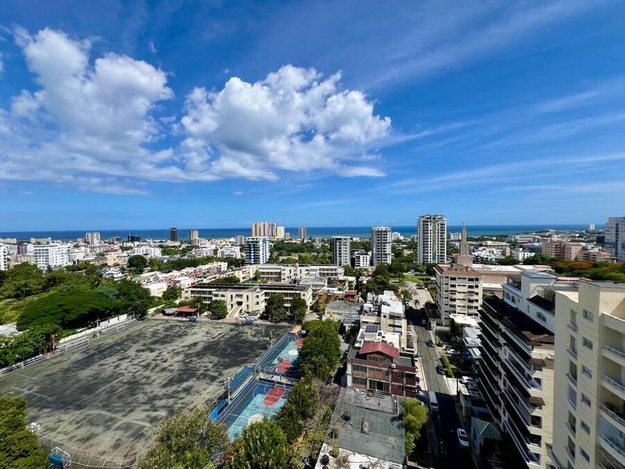 AB171, Apartamento de 1 habitación en alquiler en La Esperilla, Santo Domingo