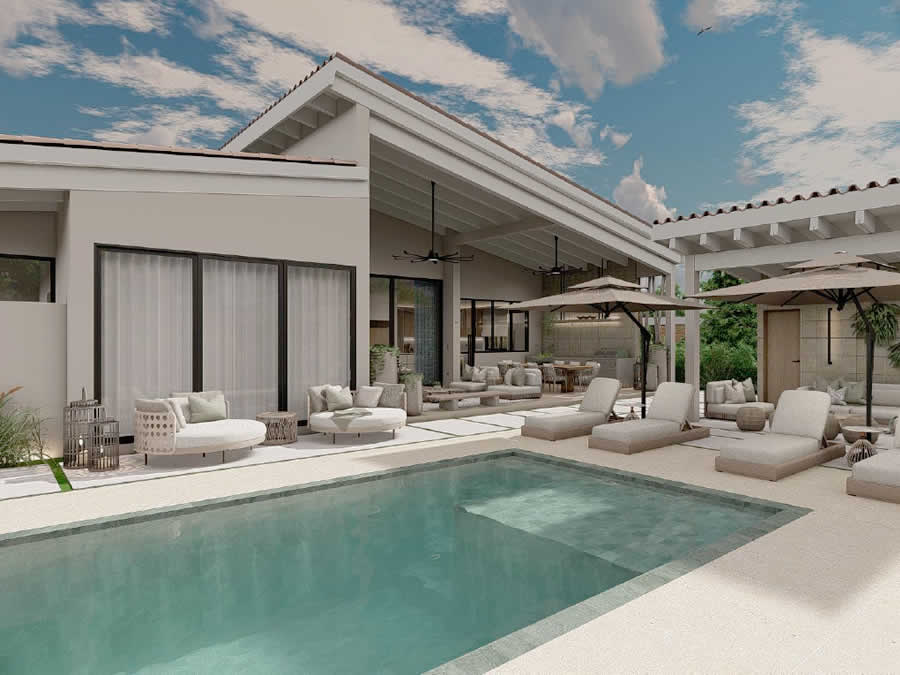 AB201, Espectacular nueva villa en venta en Cocotal, Bávaro