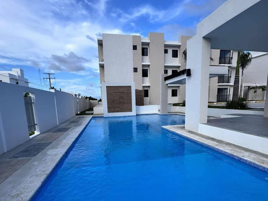 AB245, Apartamento de 1 dormitorio sin amueblar en alquiler en Pueblo Bávaro