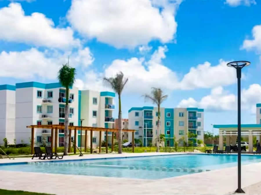 AB273, Apartamento amueblado de 2 habitaciones en alquiler en Serena Village - Verón
